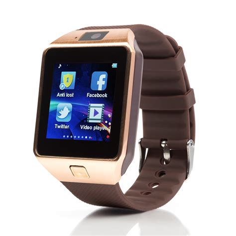 Techcomm Dz09 Smart Watch With 05mp Camera Bluetooth Gsm