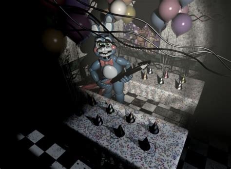 Toy Bonnie In Party Room Fnaf Five Nights At Freddys Party