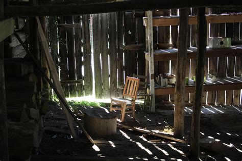 Inside An Abandoned Barn In The Mountains Of North Carolina Rpics