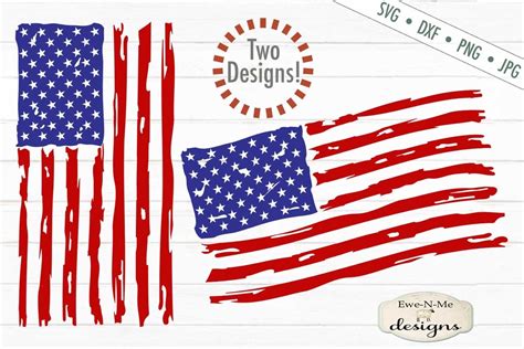 Weathered Flag Svg 271 Svg File For Diy Machine