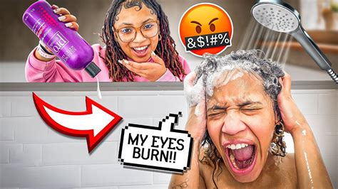 Shampoo Prank On Jazzy Bad Idea Youtube