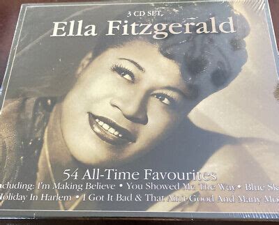 Ella Fitzgerald Rare Cd Set All Time Favorites New Sealed Ebay