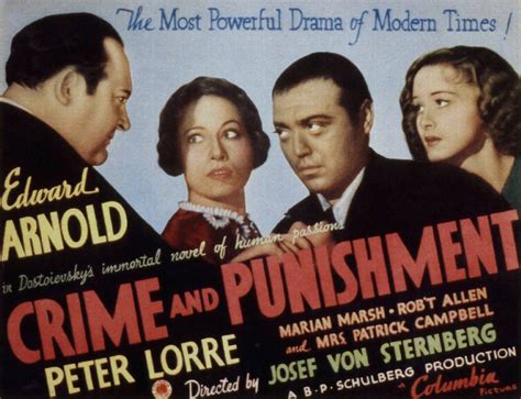 Crime and punishment is one of the most highly regarded works of fyodor dostoyevsky, a russian novelist born in 1821. CRIME AND PUNISHMENT (1935) - Comic Book and Movie Reviews