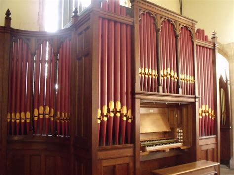 Pipe Organ St Marys Church Staunton © Jhannan Briggs Cc By Sa2