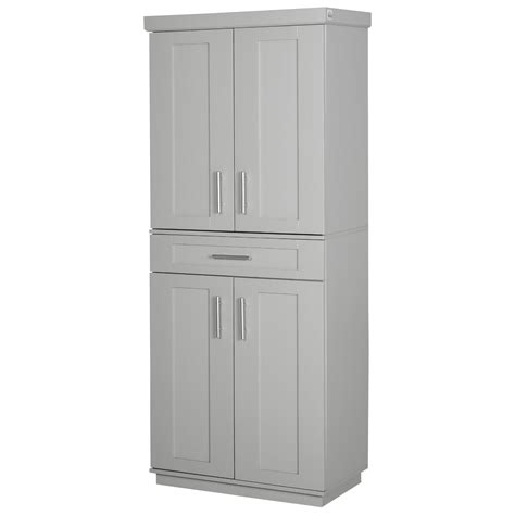 14 714 просмотров 14 тыс. HOMCOM Modern Kitchen Pantry Freestanding Cabinet Cupboard ...