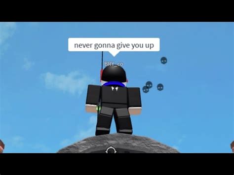 You can undoubtedly copy the working music code or add it to your favourite list. Roblox sings, "Never Gonna Give you Up!" - YouTube