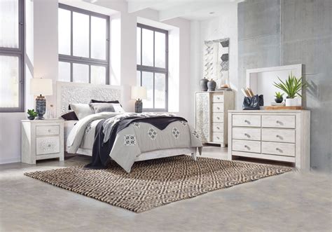 Posted by jyden — june 1, 2020 in bedrooms — leave a reply. Paxberry Whitewash Queen Bedroom Set | Louisville ...