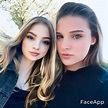 Stephanie Burton and her younger sister Makena : GeneralHospital