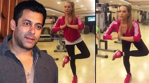 Salman Khan Girlfriend Iulia Vantur Workout Video Youtube