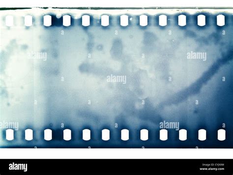 Blank Grained Film Strip Texture Stock Photo Alamy