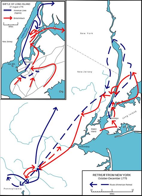New York And New Jersey Campaign Wikipedia American War Of