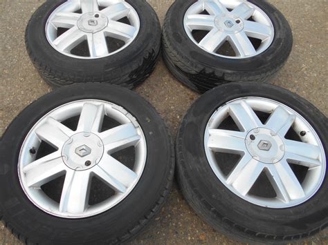 16 Genuine Renault Alloy Wheels Tyres Performance Wheels And Tyres
