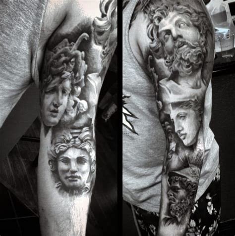 How Long Does A Greek Mythology Sleeve Tattoo Take To Get Done