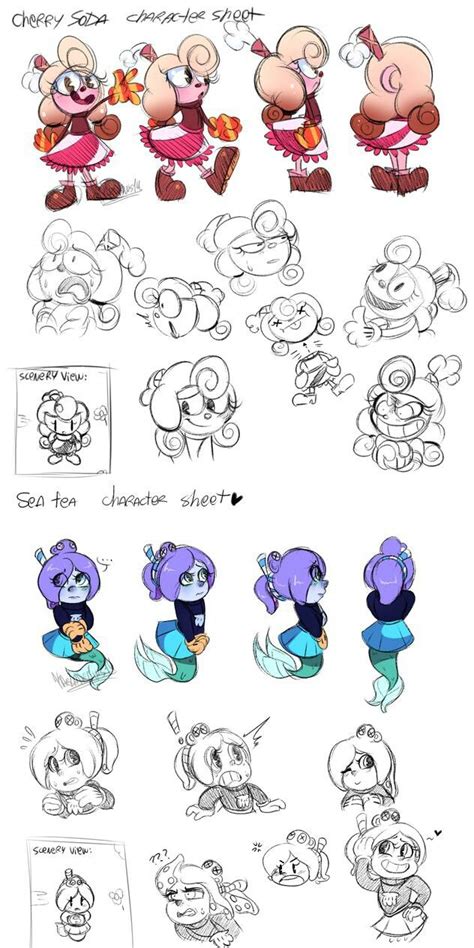 Pin By Rogelis Mora On Cuphead Character Sheet Cuphead And Mugman Bendy And The Ink Machine