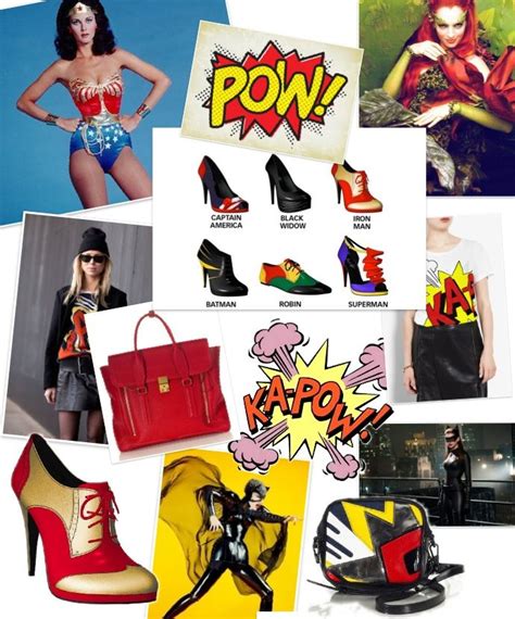 38 Best Mood Board Superhero Style Images On Pinterest
