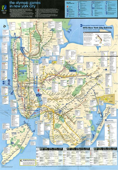 28 Map Of 7 Train Map Online Source