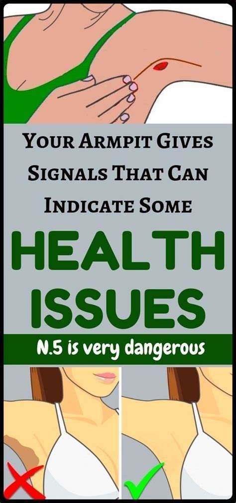 6 Armpit Signals That Can Indicate Health Issues Healthmgz