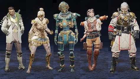 New Apex Legends Lost Treasure Event All Skins Heirloom Youtube