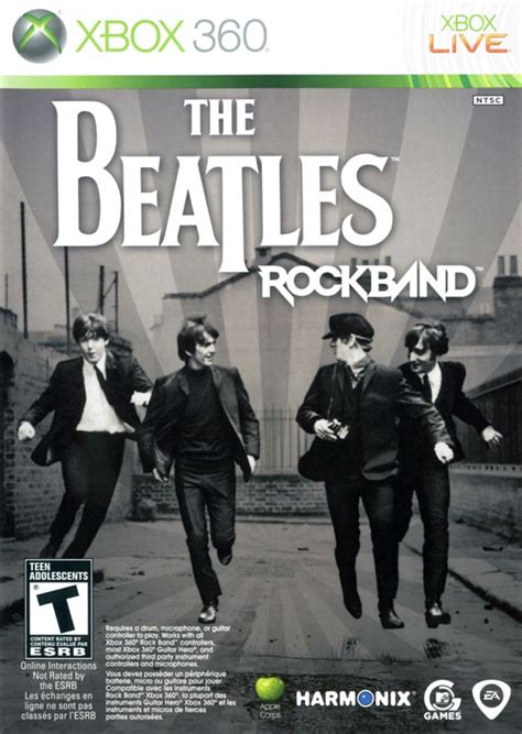 The Beatles Rock Band Cover Or Packaging Material Mobygames