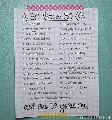 30 before 30 list 30 before 30 list 30 before 30 30 things to do before 30