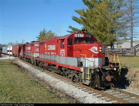 Rjc 1827 Rj Corman Railroads Emd Gp16 At Louisville Kentucky By