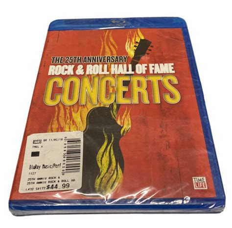 The 25th Anniversary Rock Roll Hall Of Fame Concerts Blu Ray Disc 2010 2 Disc Set For Sale
