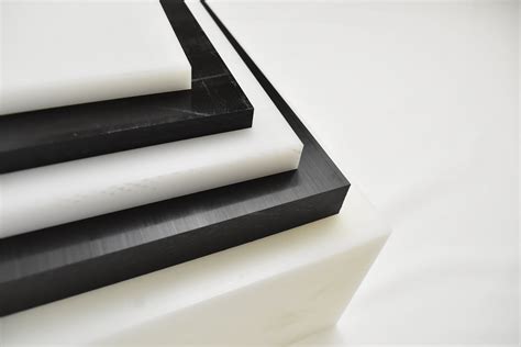 Delrin Acetal Plastic Sheet 34 Thick Black Color You Pick The Size