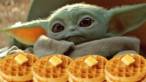 Cook The Most Adorable Breakfast With This New Baby Yoda Waffle Maker