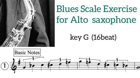Blues Scale For Alto Sax Key Gconcert Bb Chords Chordify