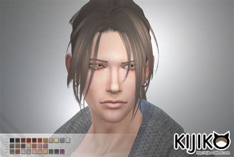 Kijiko Hototogisu Hairstyle Convereted Sims 4 Downloads