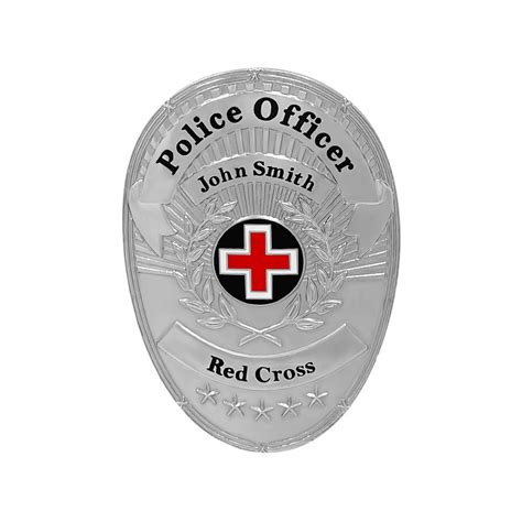 Custom Police Badges Metal Police Insignias Moq100pcs