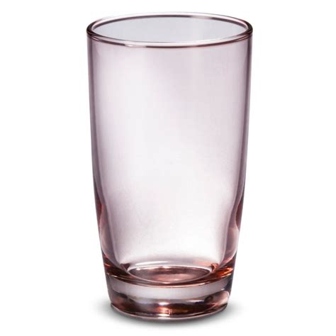 Libbey Juice Glass Set Of 6 Pink Glass Shot Glass Tableware