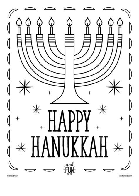 Hanukkah Coloring Pages Free Printables Printable Word Searches