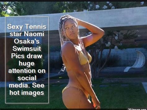 Sexy Tennis Star Naomi Osaka S Swimsuit Pics Draw Huge Hot Sex