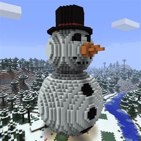 Snow Golem Taken To The Next Level Minecraft Pictures Minecraft Plans