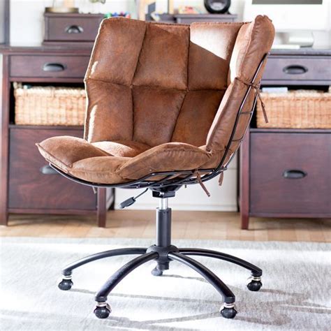 The more investment and effort you take to enhance your office environment, the more confident your clients will be in working with you. Trailblazer Glove Swivel Desk Chair | Desk chair comfy ...
