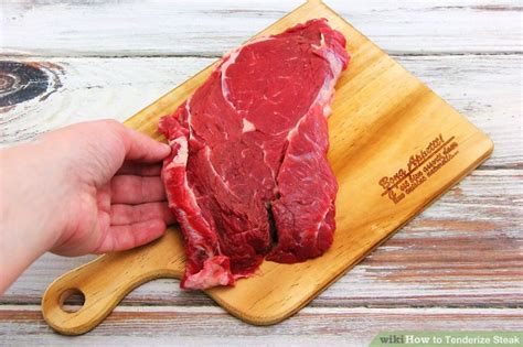 Refrigerate and marinate at least 5 hours, turning every half hour to marinate each side. 4 Ways to Tenderize Steak - wikiHow