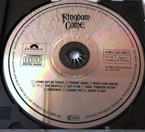 Kingdom Come 1988 Hotvinyl Online Store