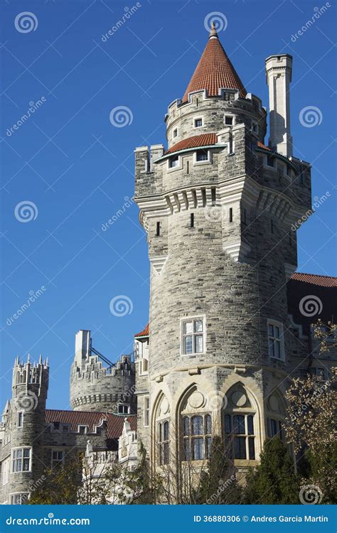 Towers Of Casa Loma Toronto Stock Photo Image Of Landmark Castle