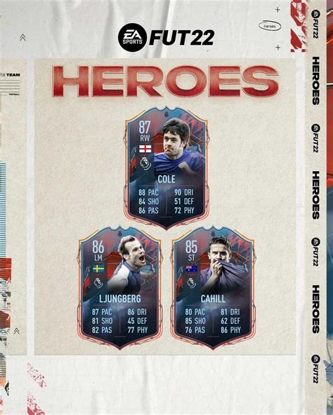 Fifa 22 Fut Heroes All Official Stats Fifaultimateteamit Uk