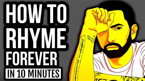 These techniques will help you approach songwriting with a more methodical and. Learn To Rap: Create An INFINITE Number Of RHYMES In Under ...