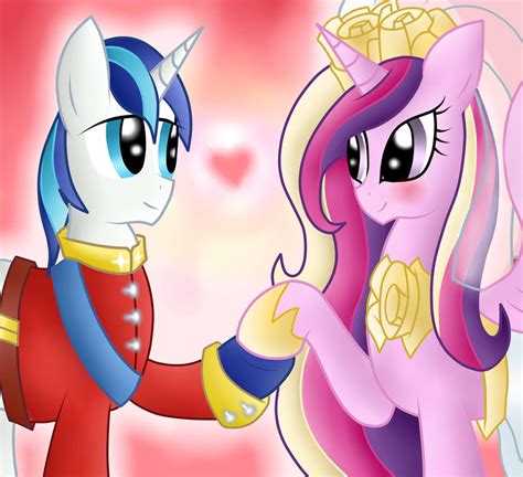 Shining Armor And Cadence By Pikashoe90 On Deviantart