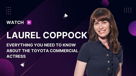 Laurel Coppock Wiki Everything You Need To Know About The Toyota