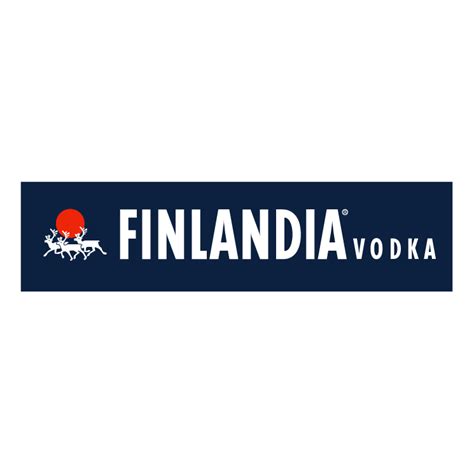 The symbol of finlandia vodka depicts three reindeer running against the backdrop of the sun's disk. Finlandia vodka 1 Free Vector / 4Vector