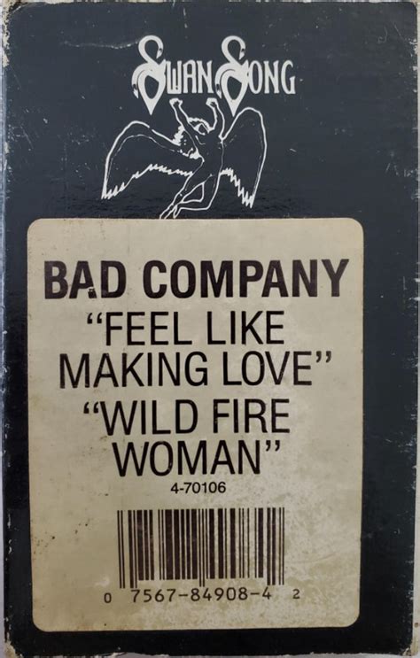 Bad Company Feel Like Makin Love 1990 Cassette Discogs