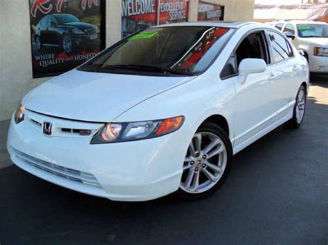 Riverside Ca 2008 Honda Civic Cpe 2dr Man Dx Coupe For Sale In