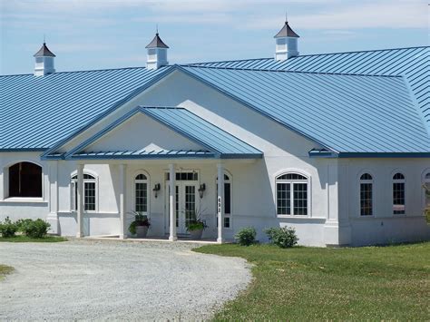 Blue Metal Roofing Metal Roofing Prices Blue Roof Roofing