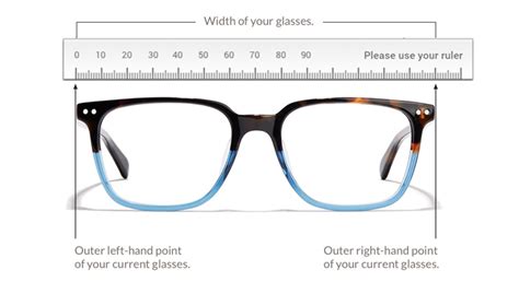 Meaning Of Numbers Inside Eyeglasses Frames Frame Size Dimension