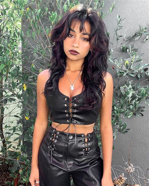 Tanya On Instagram “now With The All Black Leather 😤” Short Hair