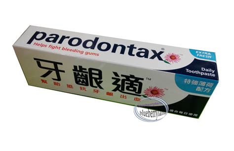 What makes parodontax's toothpaste so effective is the key ingredient stannous fluoride. Parodontax Extra Fresh Toothpaste 90g for Plaque Removal ...